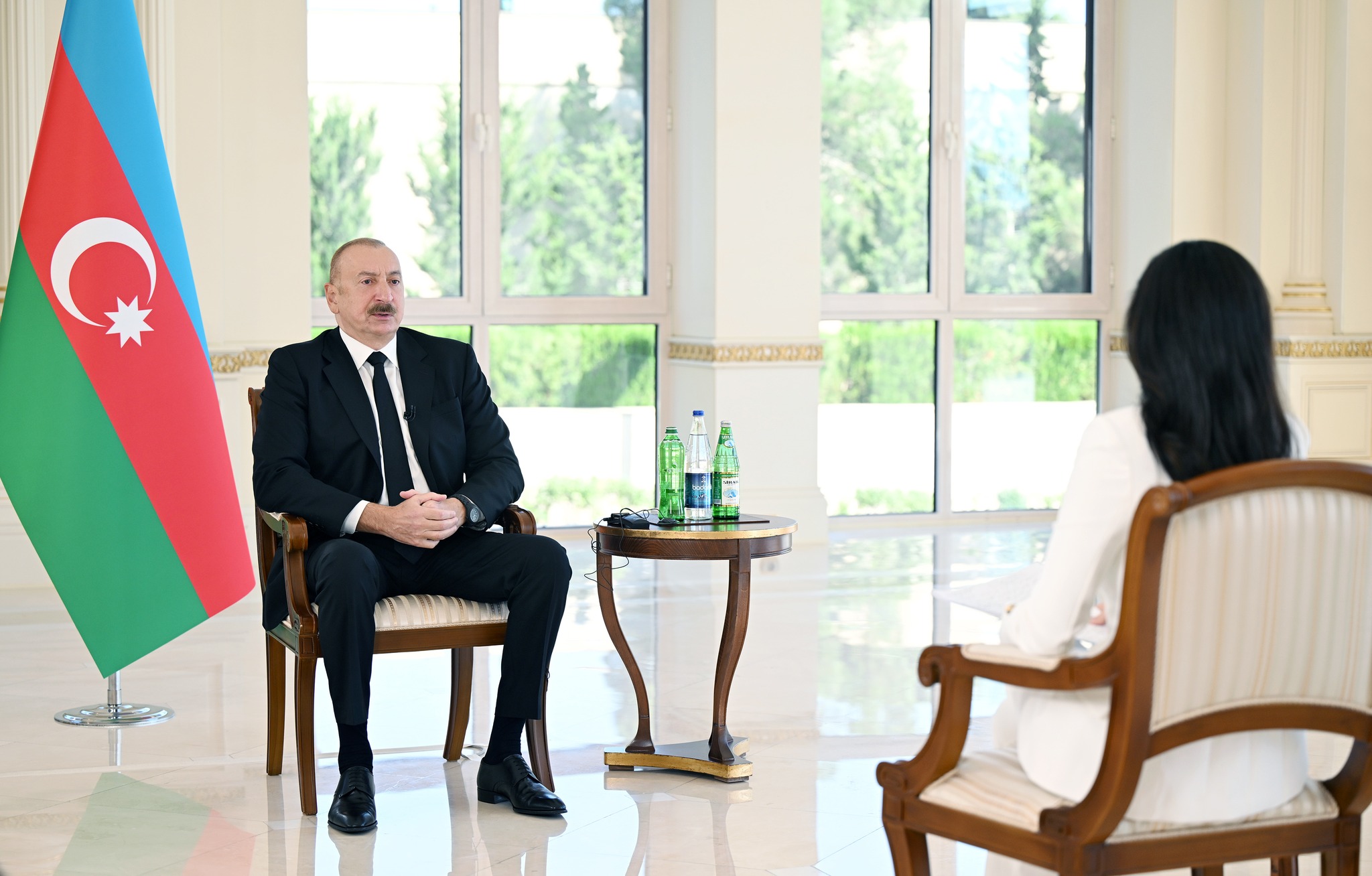 Azerbaijani President Aliyev called the country's entry into the USSR a "Russian occupation."