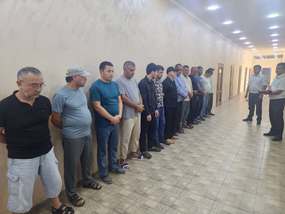 Thirteen people were arrested in Khujand for organizing gambling.