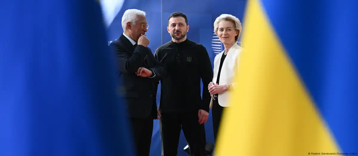 EU leaders: Ukraine must determine its own future