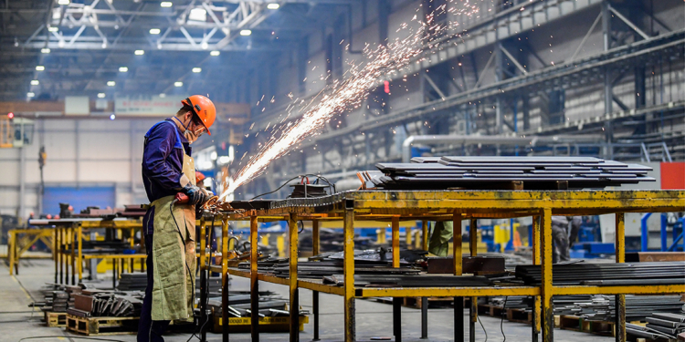 Industrial production growth rates in Tajikistan reached 124.5%