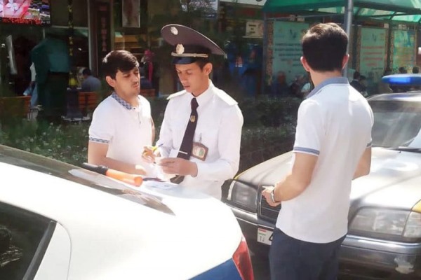 Road patrols are being conducted on Dushanbe roads to ensure compliance with passenger transportation regulations.