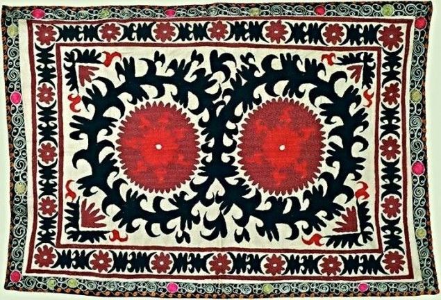 The exhibition "Suzane of Panjakent" will feature examples of local traditional handicrafts