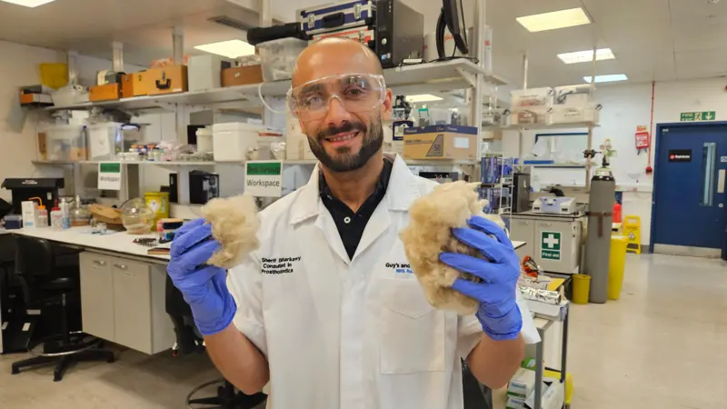 Researchers say toothpaste made from human hair could help maintain healthy teeth.