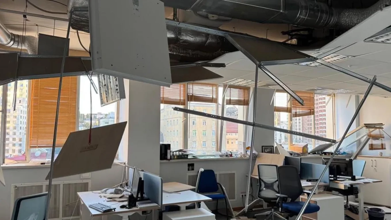 Russia struck Kyiv, damaging the offices of the EU, the British Council, and Radio Liberty.