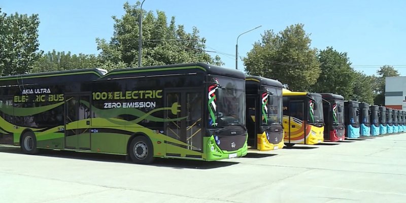 30 new domestically produced electric buses will appear in Dushanbe.
