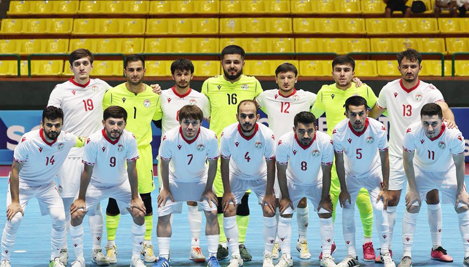 The Tajikistan national futsal team drew with the Uzbekistan national team in a friendly match.