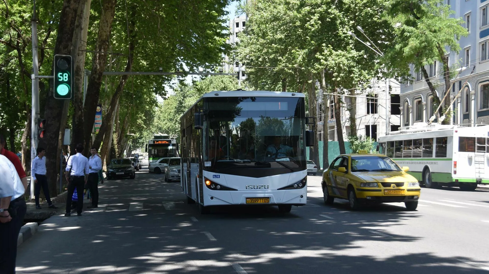 Passenger traffic control raids were conducted in Dushanbe.
