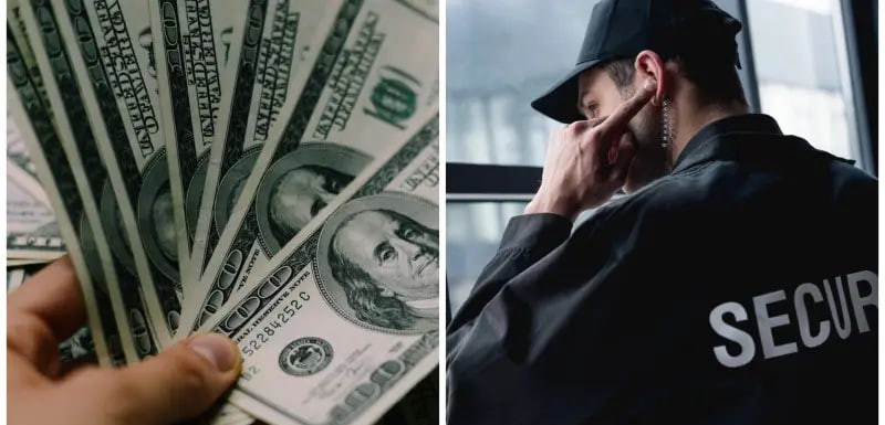 In the US, a security guard made two million dollars from the dirty clothes of celebrities.