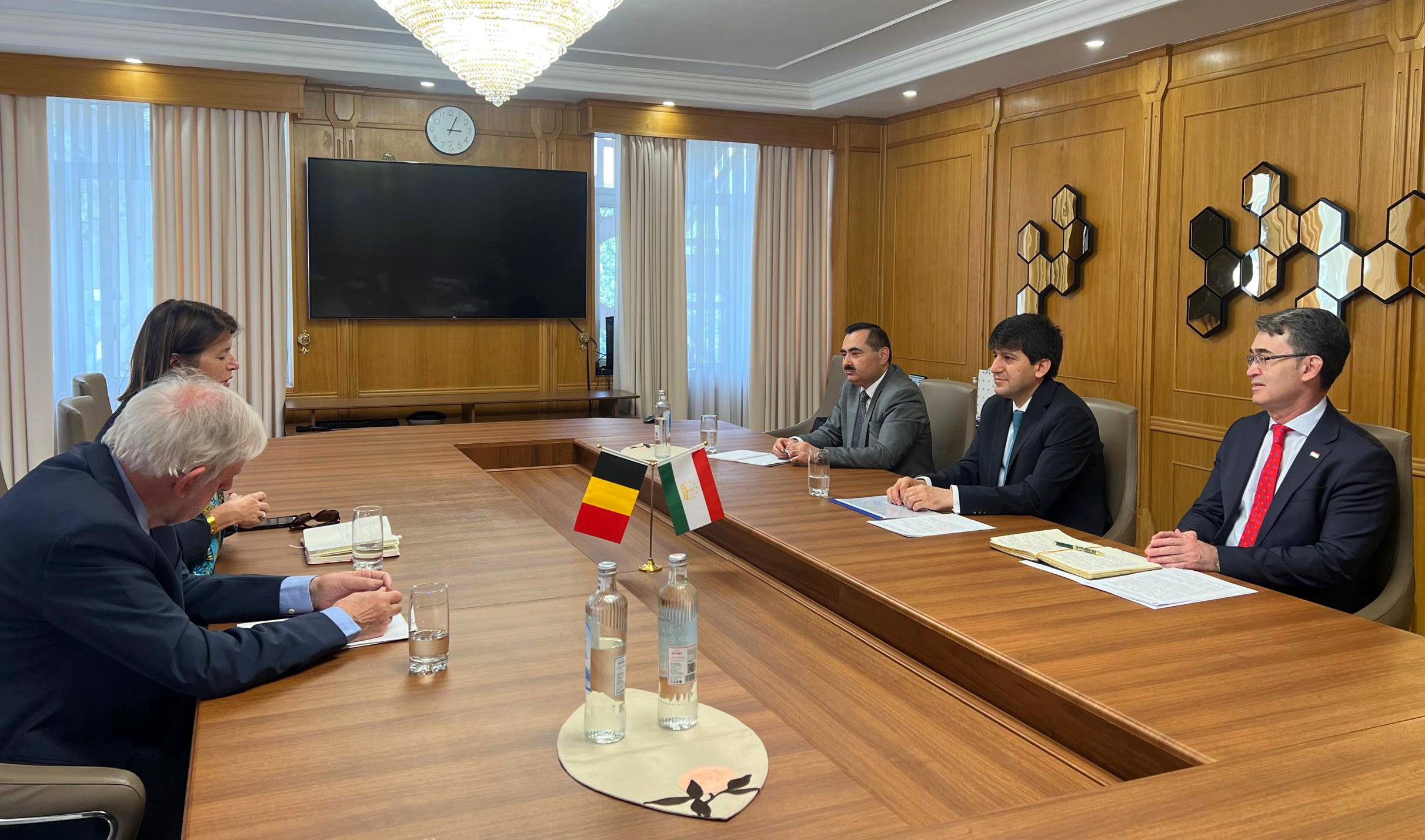 Tajikistan and Flanders discussed prospects for industrial cooperation