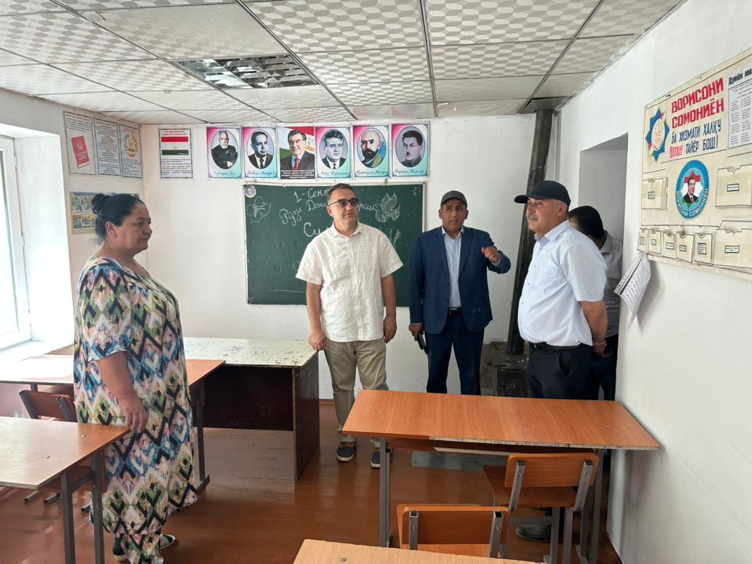 Schools in the Roshtkala district are preparing for the new academic year.