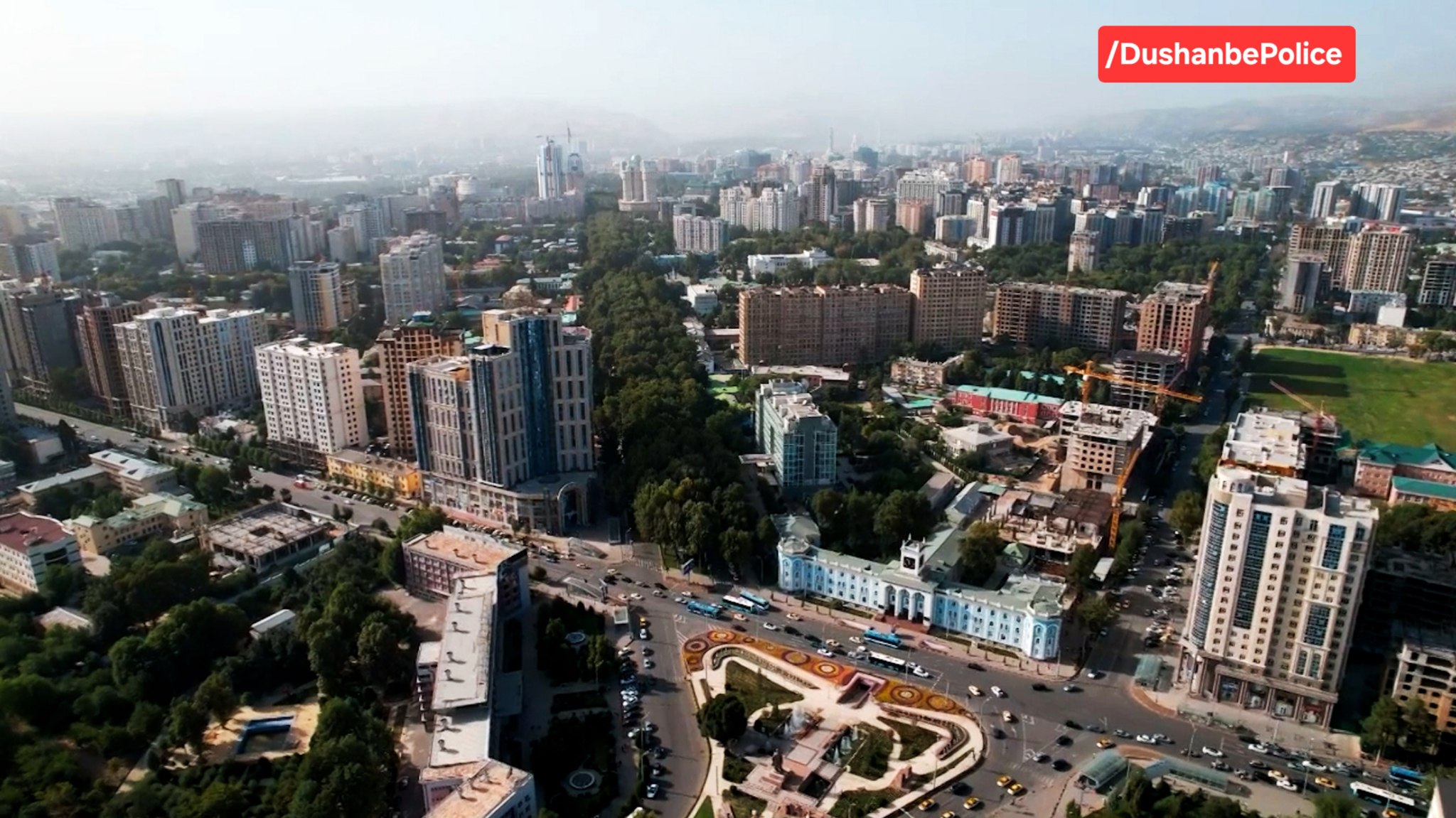 A section of Ayni Street in Dushanbe will be closed due to construction work.
