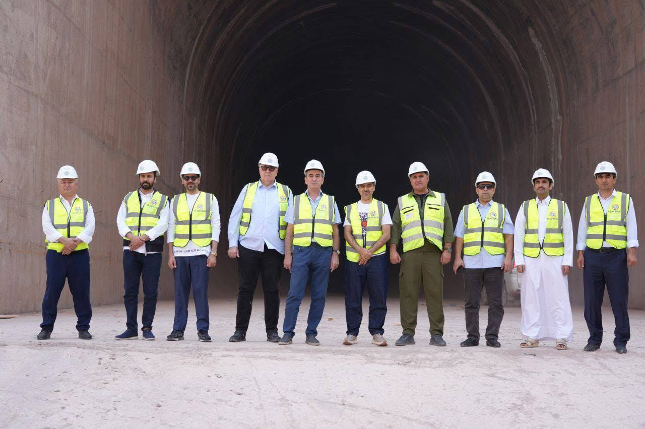 A Qatari delegation inspected the construction of the Rogun hydroelectric power station.