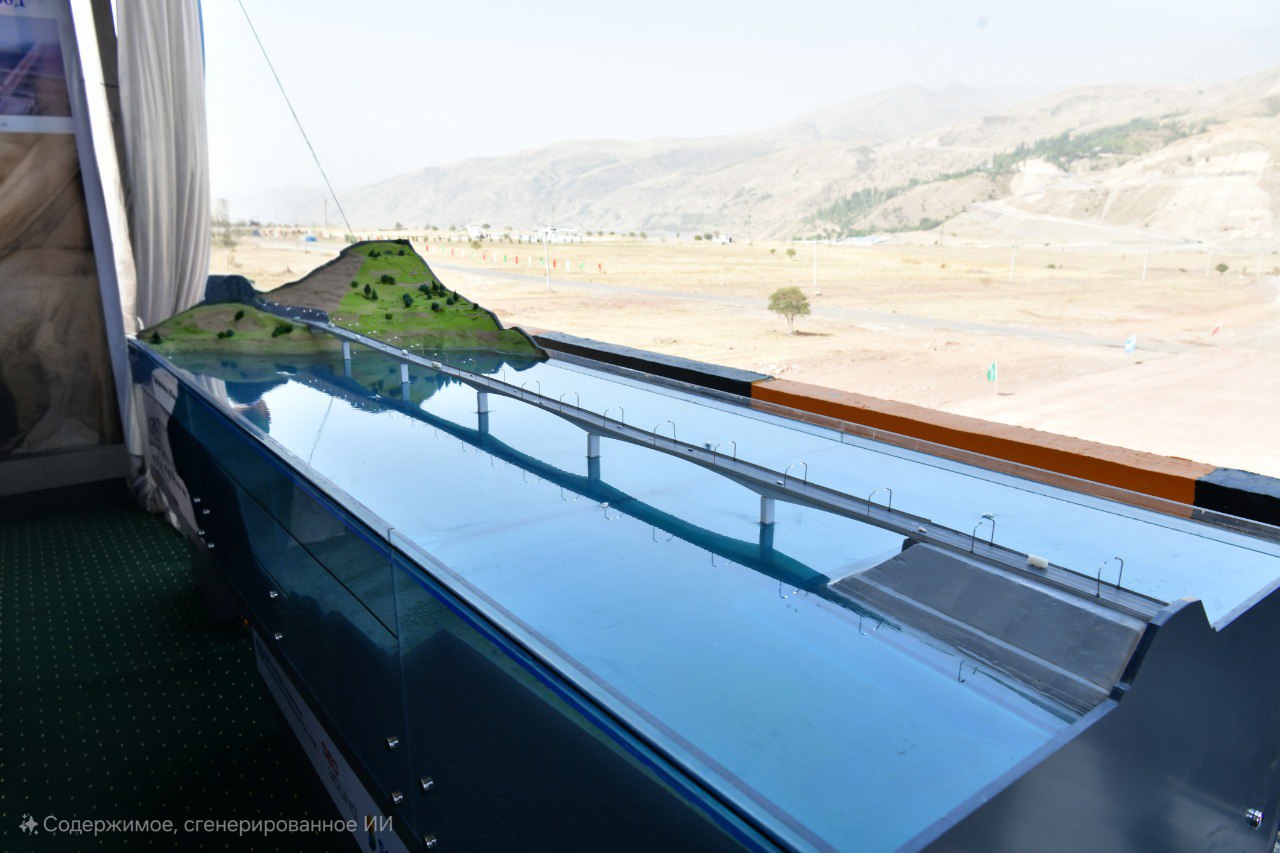 Emomali Rahmon laid the foundation for the largest bridge in the Rasht Valley and commissioned 75 km of roads.