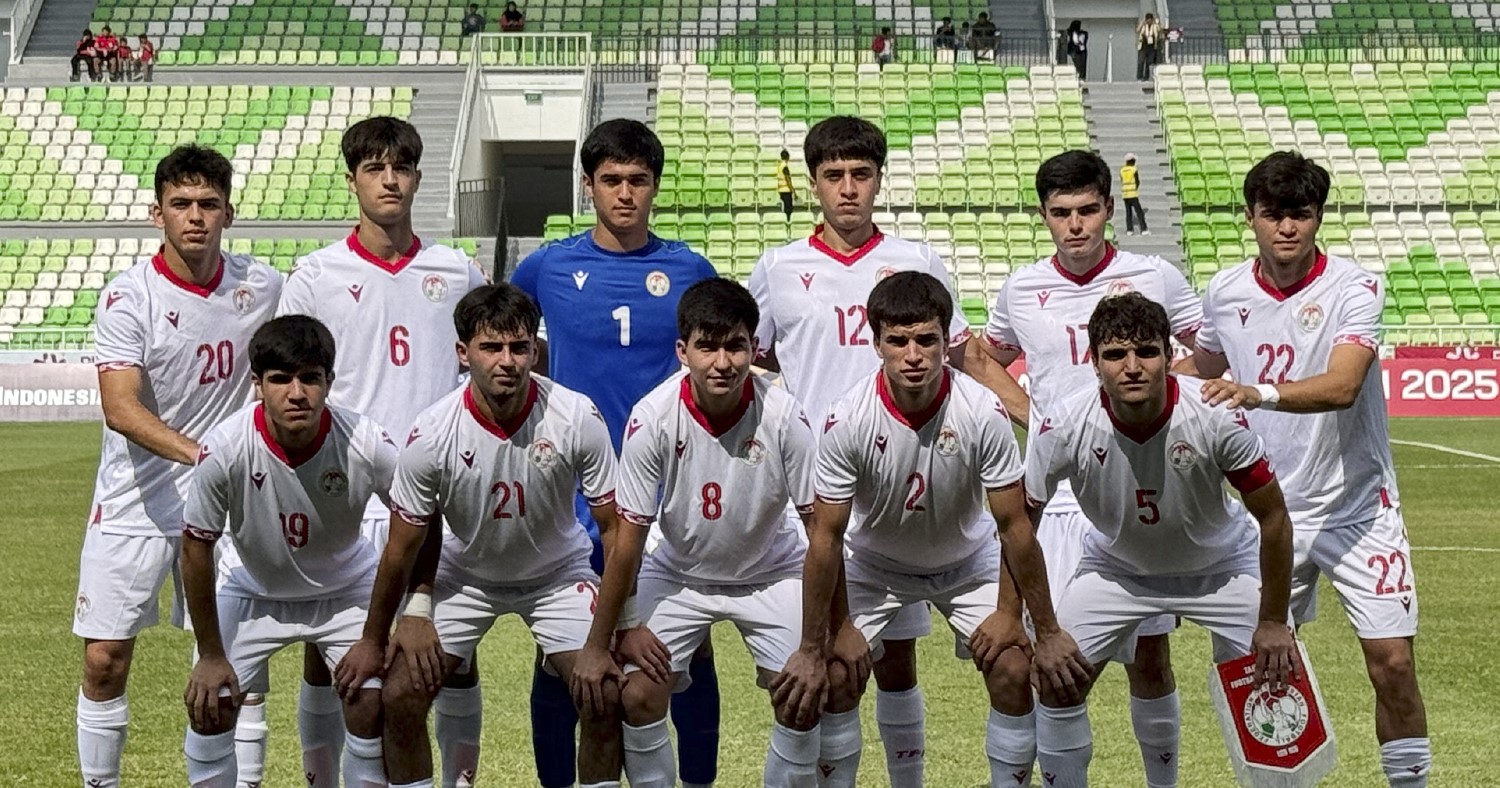 The Tajikistan U-17 team played their second match at a friendly tournament in Indonesia.