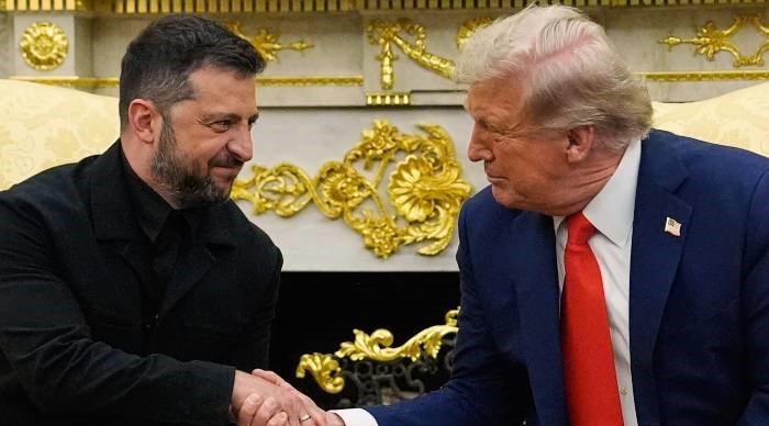 Trump is pleased with the talks with Zelensky.