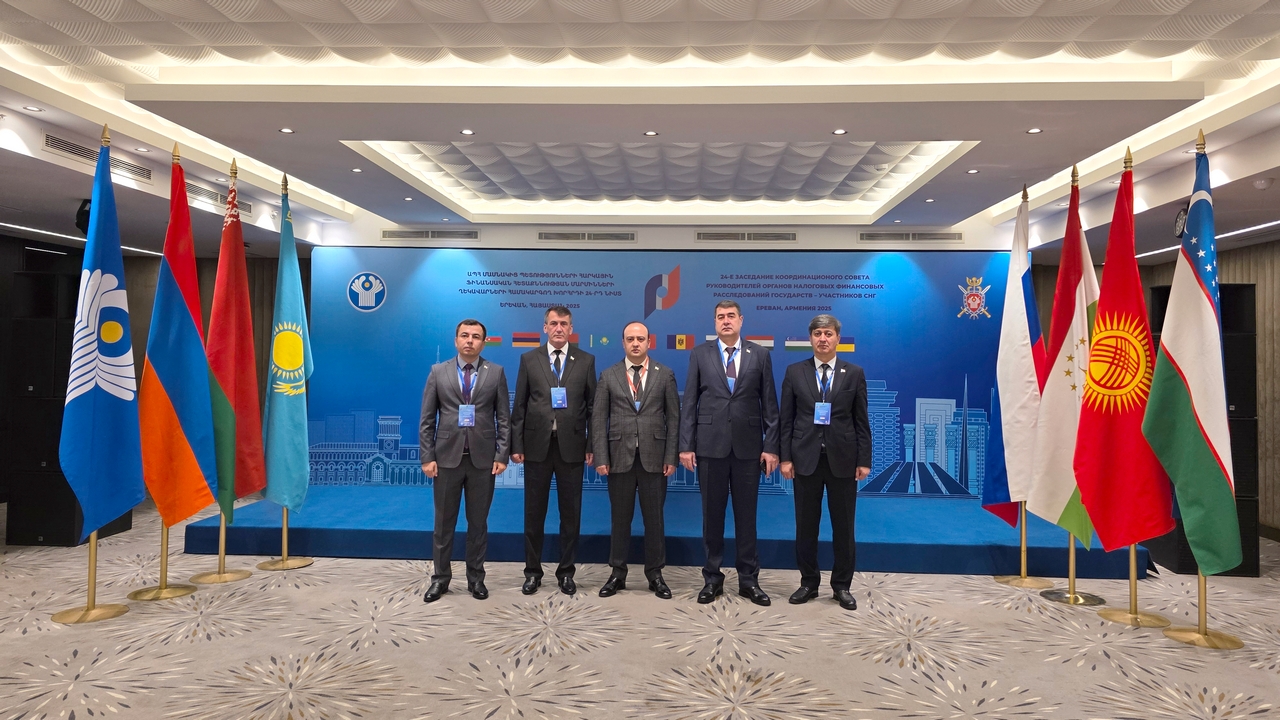 Tajikistan participated in a meeting of the CIS Tax Intelligence Coordination Council