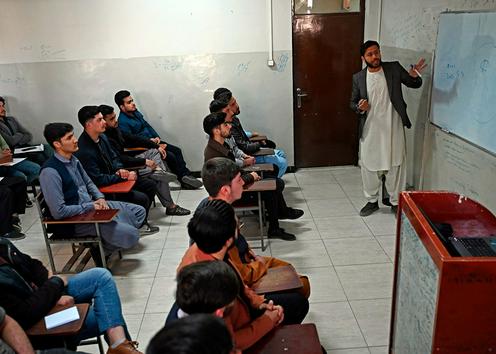 The Taliban have banned 679 textbooks from Afghan universities for not complying with Sharia law.