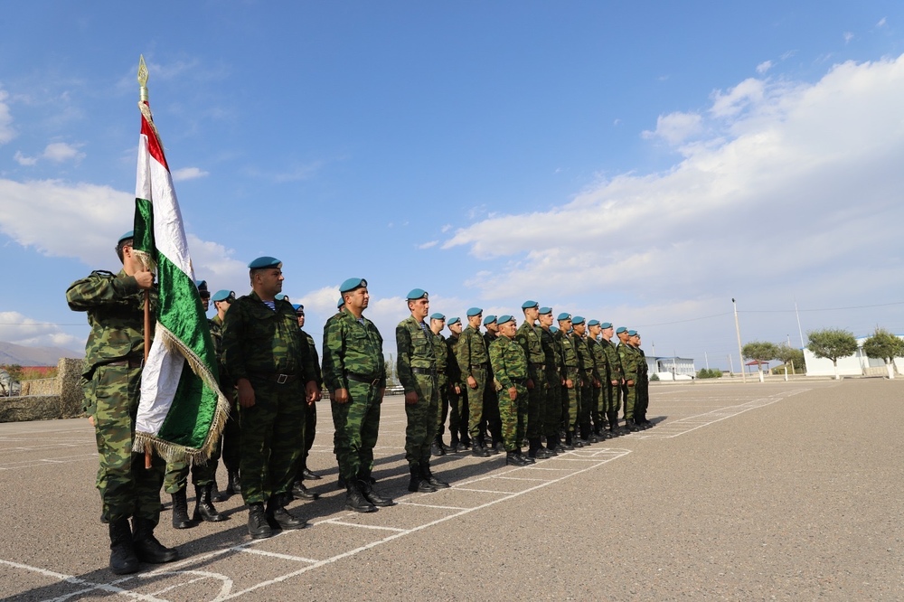 A Tajik military contingent has arrived in Kyrgyzstan to participate in the Rubezh-2025 exercises.