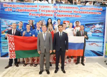 An international swimming tournament featuring athletes from six countries has kicked off in Dushanbe.