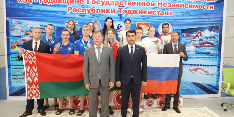 An international swimming tournament featuring athletes from six countries has kicked off in Dushanbe.