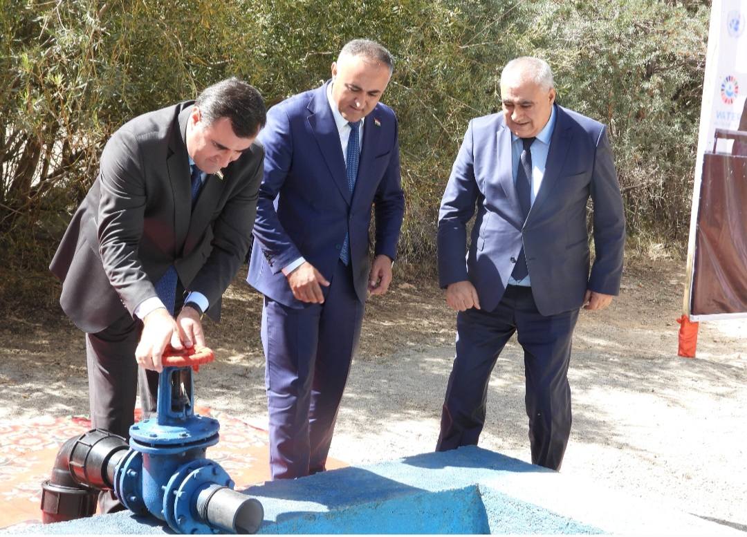 A water pipeline for irrigation of 50 hectares of land has been launched in the Shugnan district.
