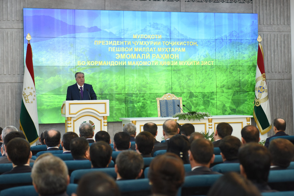 The President of Tajikistan met with employees of the Committee for Environmental Protection