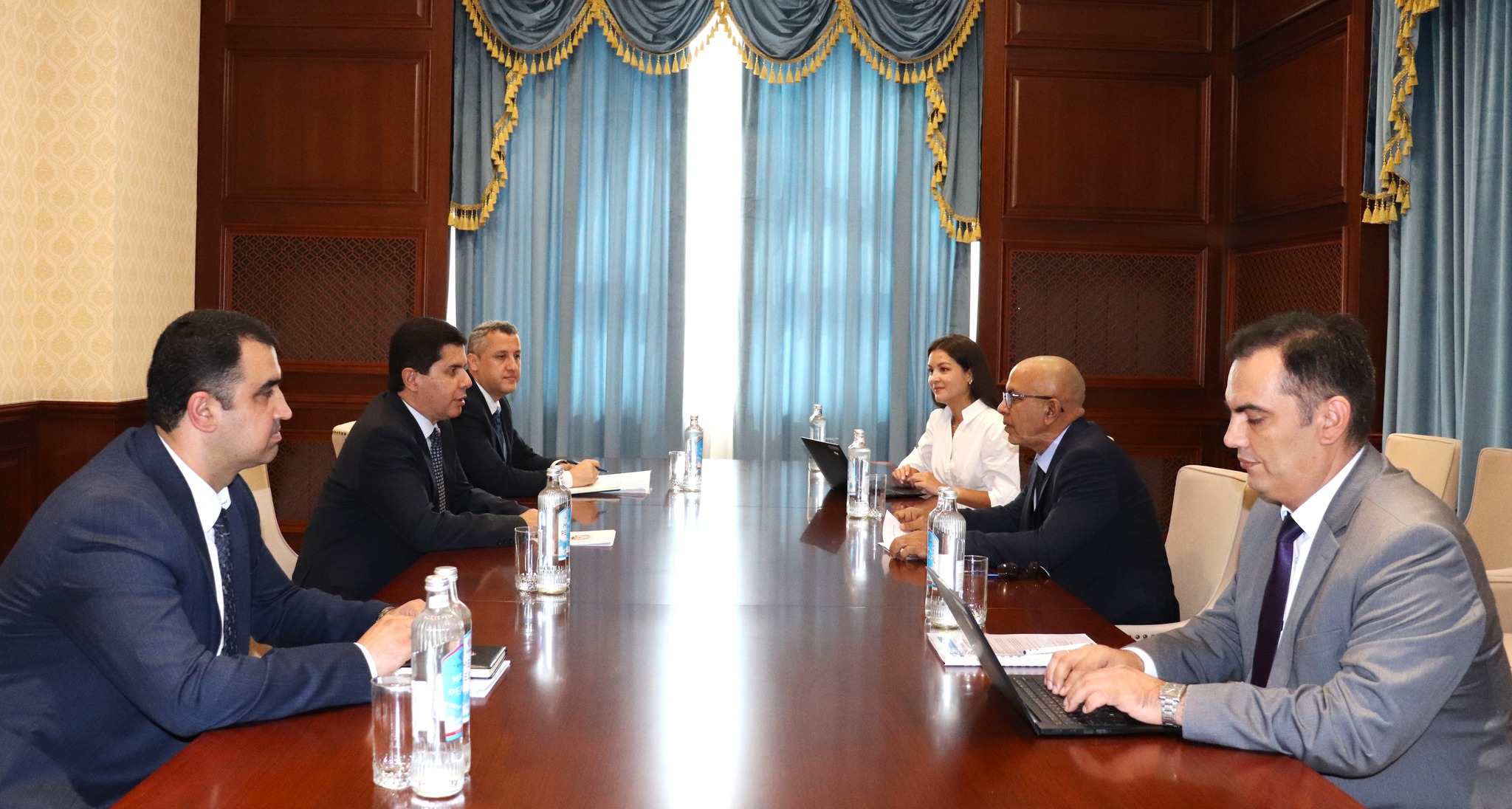 Tajikistan's Minister of Economy discussed economic growth and reform prospects with the IMF.