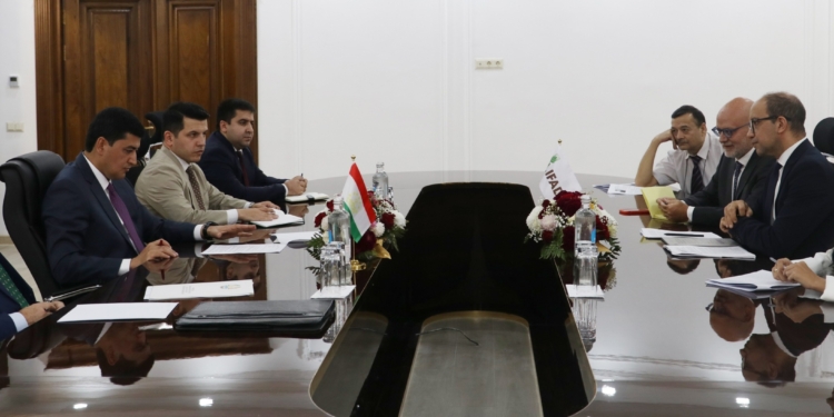 IFAD projects on sustainable agricultural and environmental development were discussed in Dushanbe.