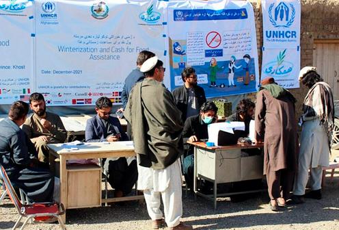 The UN has suspended benefits in Afghanistan due to a ban on women working.