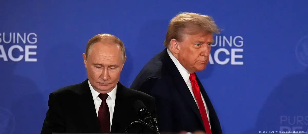 Trump is disappointed with Putin over the failure of peace efforts in Ukraine.