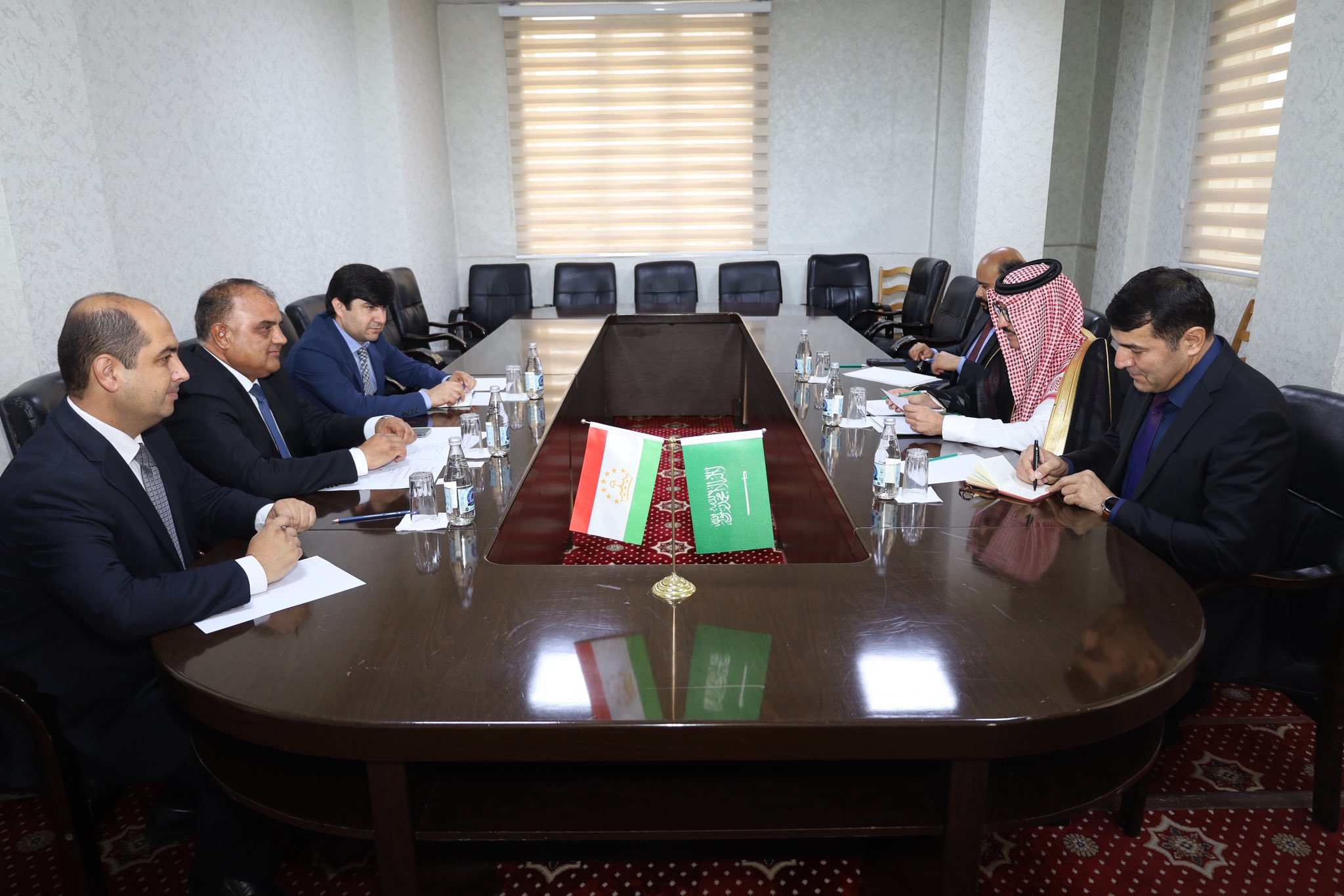 The Saudi Arabian Ambassador discussed media cooperation with the head of Tajik television.
