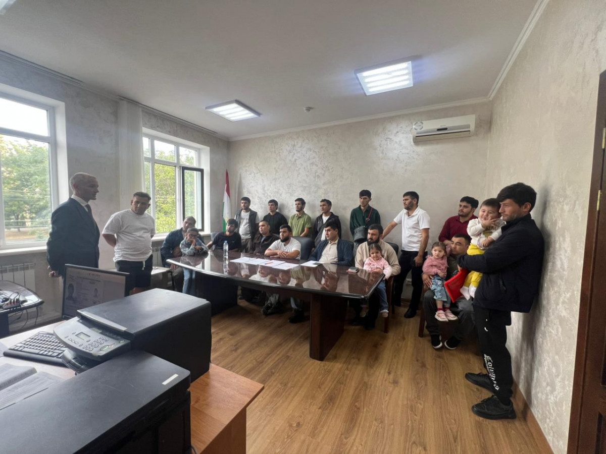The Consular Service of Tajikistan held an on-site reception for citizens in Krasnodar.