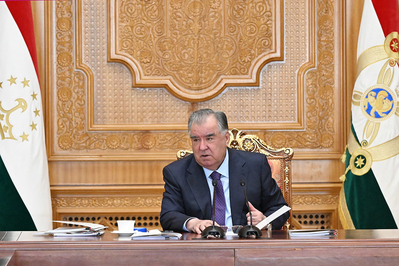 Emomali Rahmon dismissed a number of judges and officials from their positions.