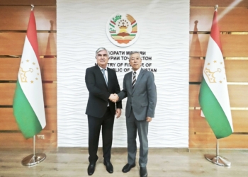 The Chinese Ambassador discussed strengthening bilateral cooperation with the Tajik Finance Minister.