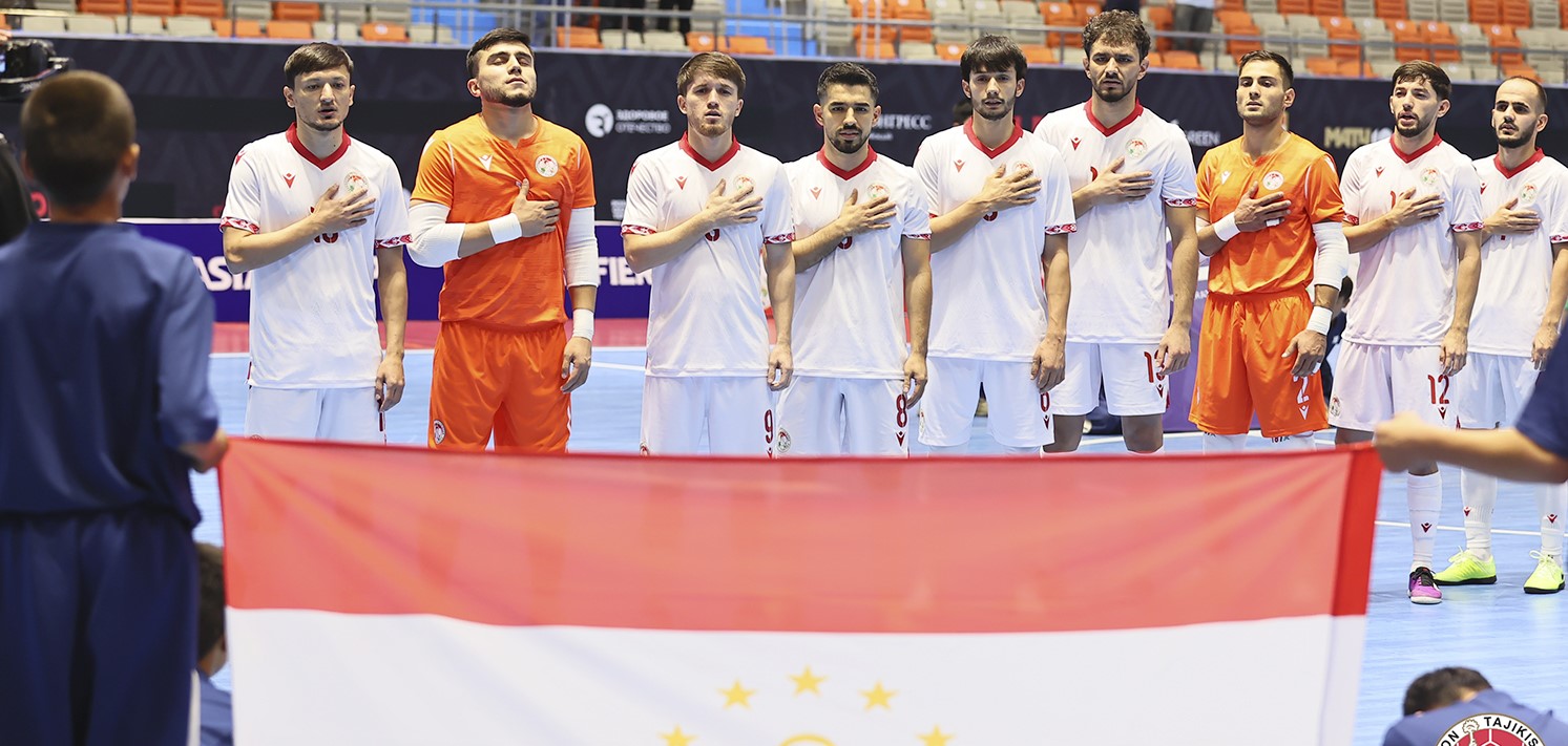 The Tajikistan national team will play Cambodia in the second round of the 2026 AFC Futsal Cup qualifying tournament.