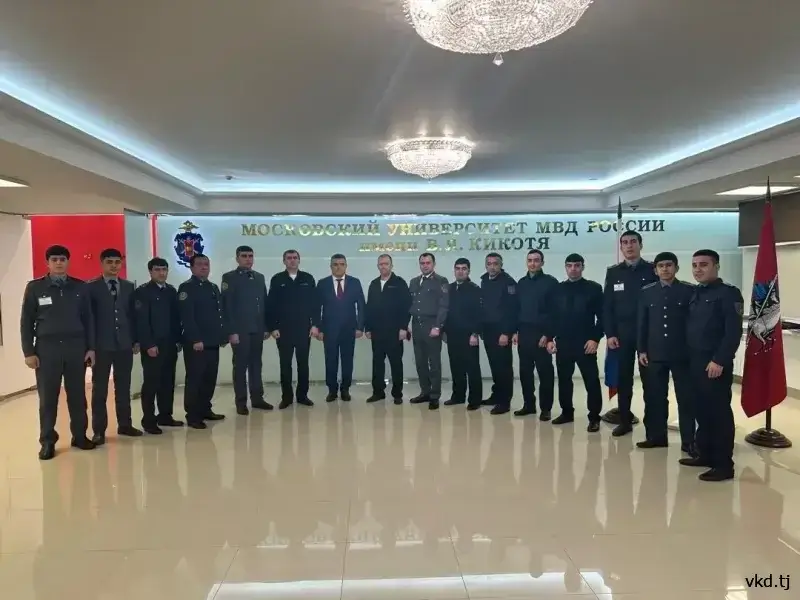 A presentation of textbooks for cadets from Tajikistan was held at the Moscow University of the Ministry of Internal Affairs of Russia.