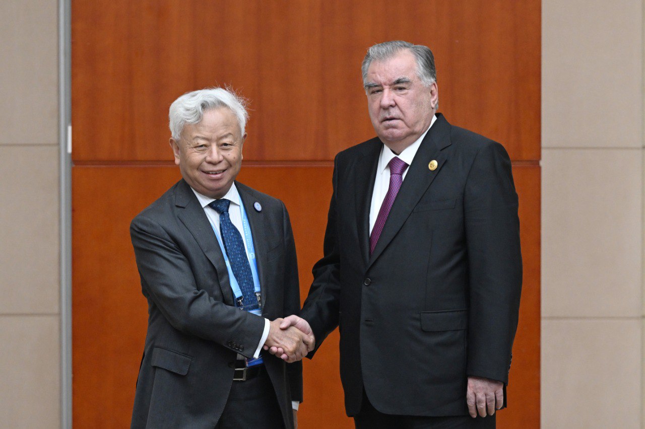 Emomali Rahmon discussed investments in Tajikistan's infrastructure and energy sector with the AIIB.