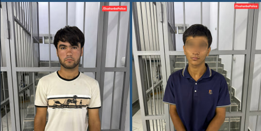 Two robbery suspects detained in Dushanbe