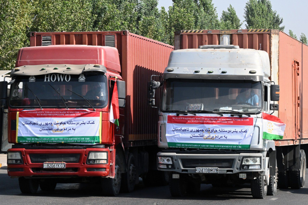 Residents of Kunar thanked Tajikistan for humanitarian aid after the earthquake.
