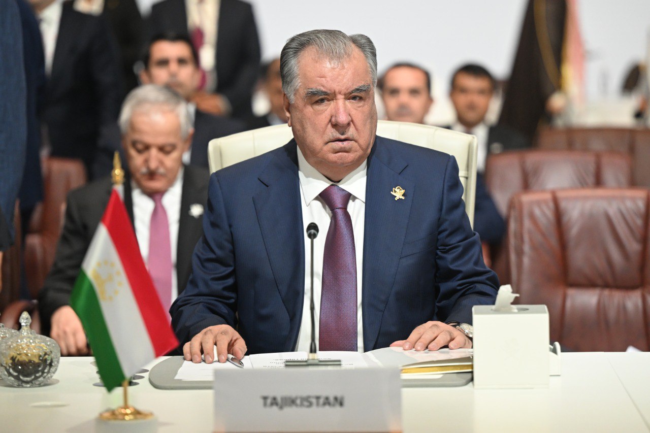 Emomali Rahmon addressed the OIC Extraordinary Summit in Doha