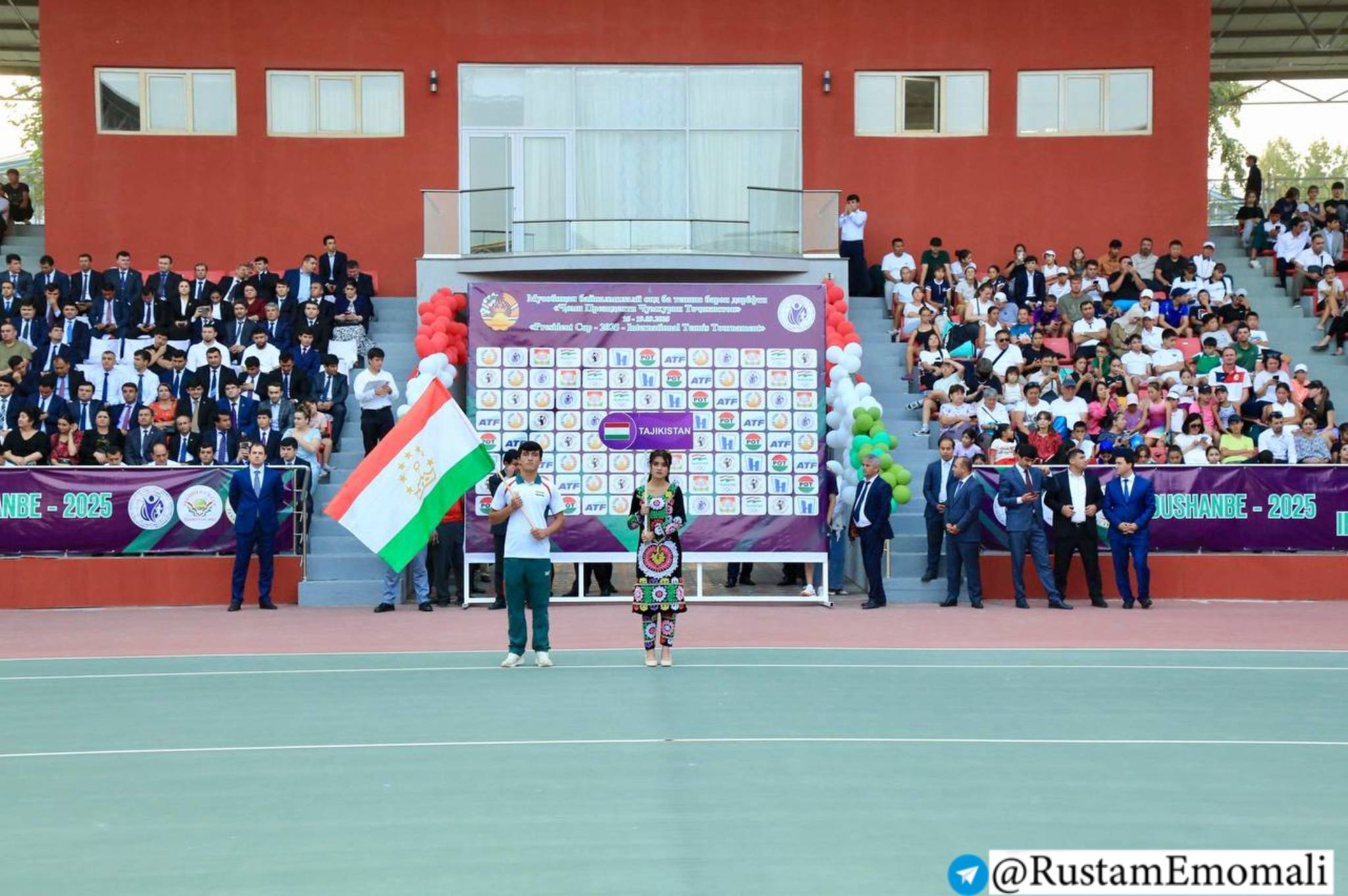 The International Tennis Tournament for the President's Cup of Tajikistan has kicked off in Dushanbe.