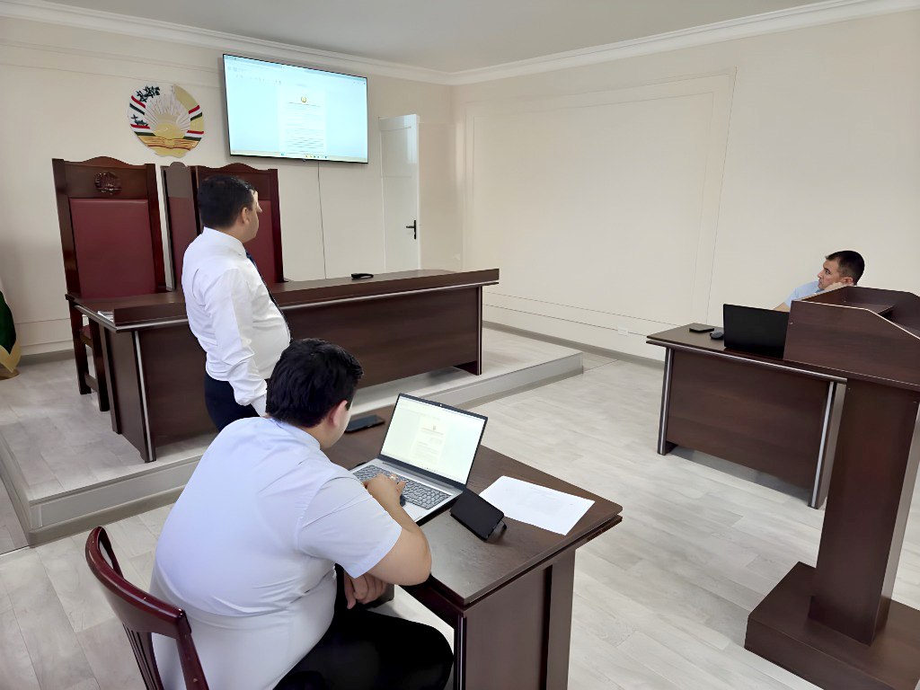 Dushanbe courts connected to electronic document management system