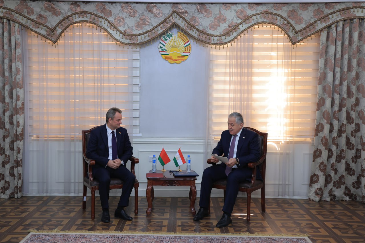 Tajikistan and Belarus discussed strengthening bilateral relations