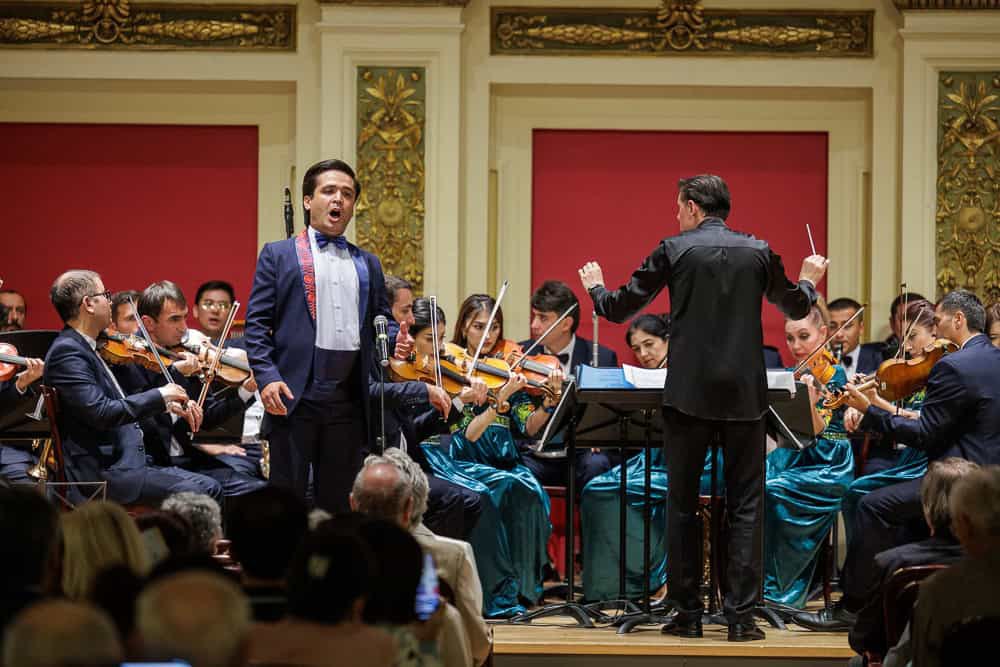 The first concert of the State Symphony Orchestra of Tajikistan took place in Vienna.