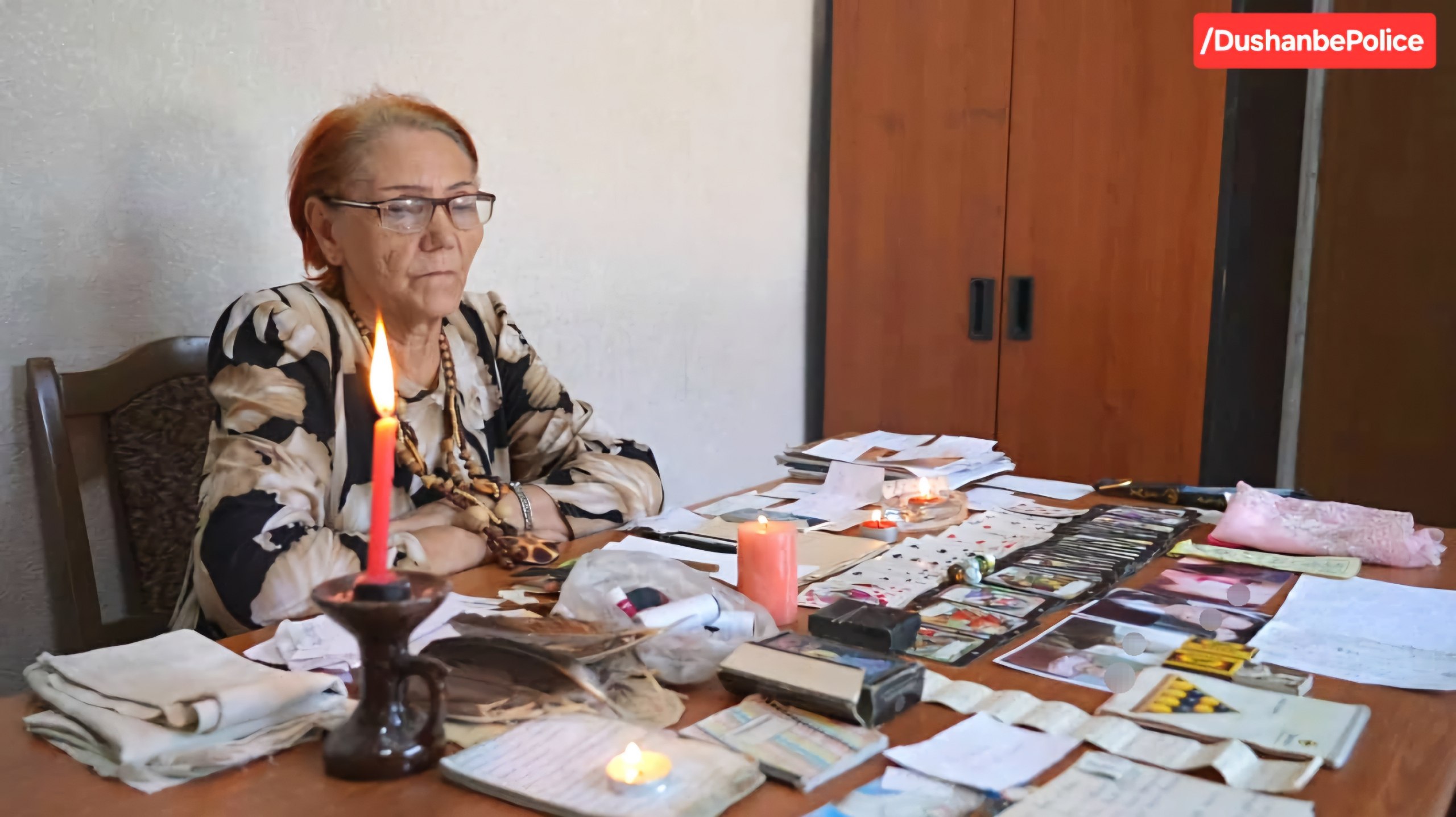 A woman in Dushanbe was fined for fortune telling and witchcraft in a residential building.