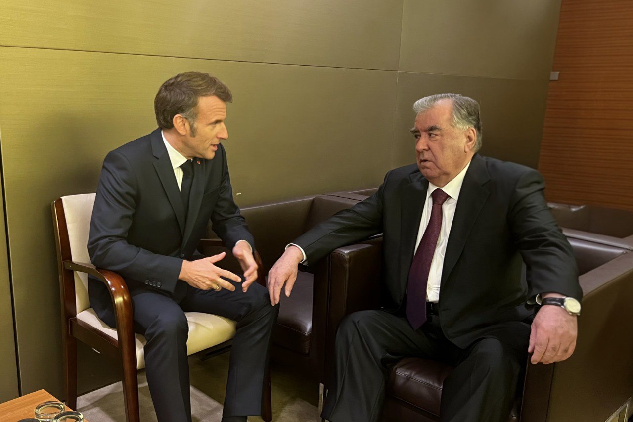 Emomali Rahmon discussed expanding cooperation with Emmanuel Macron