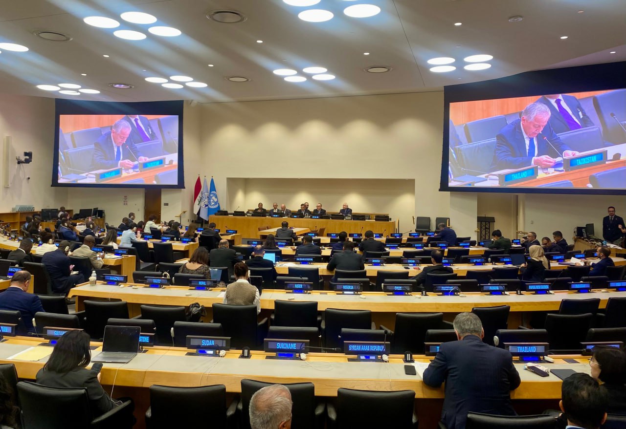Tajikistan spoke at the annual meeting of the Group of 77 and China in New York