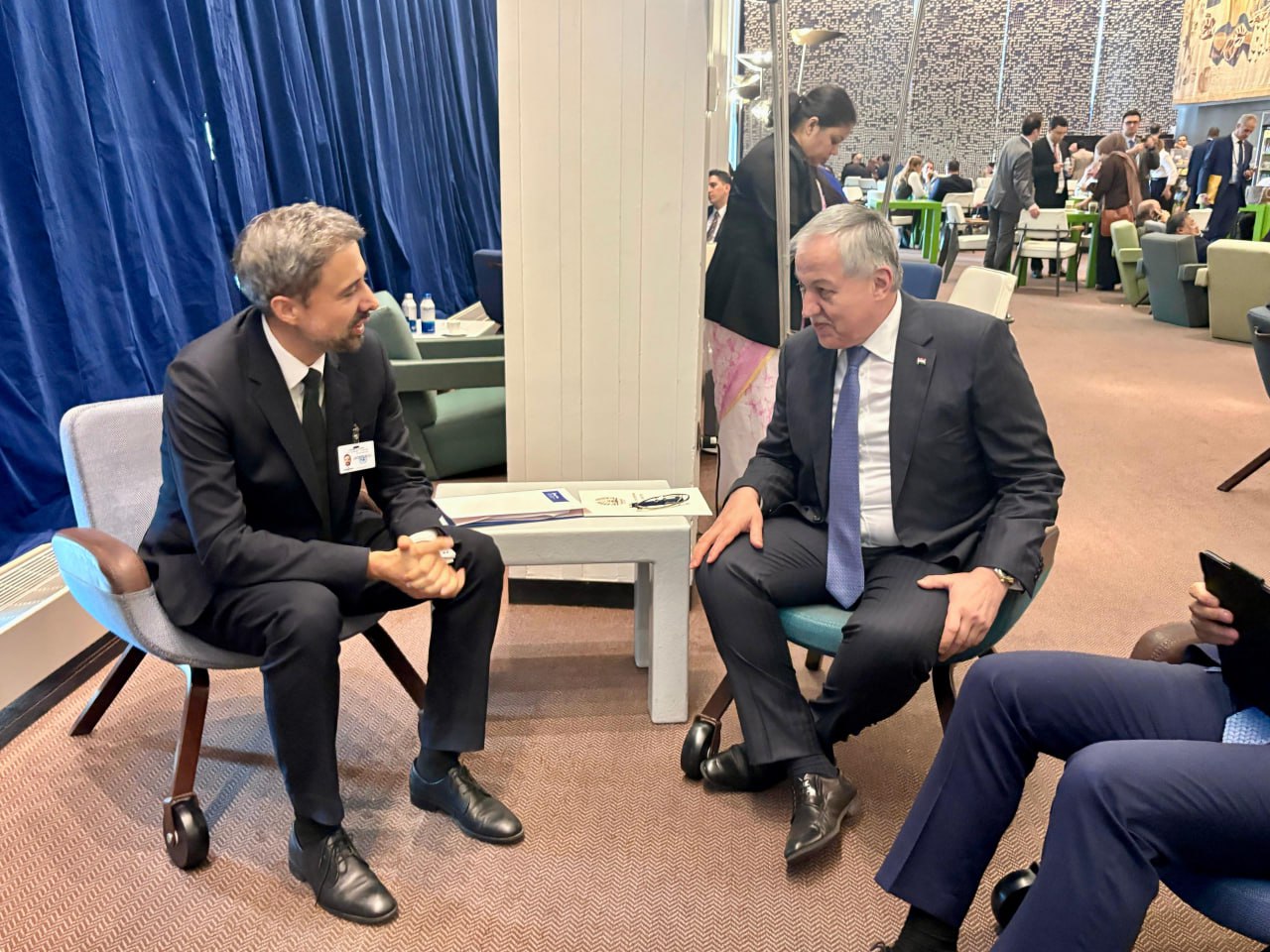 Tajikistan discussed UN water initiatives with the Chair of UN-Water