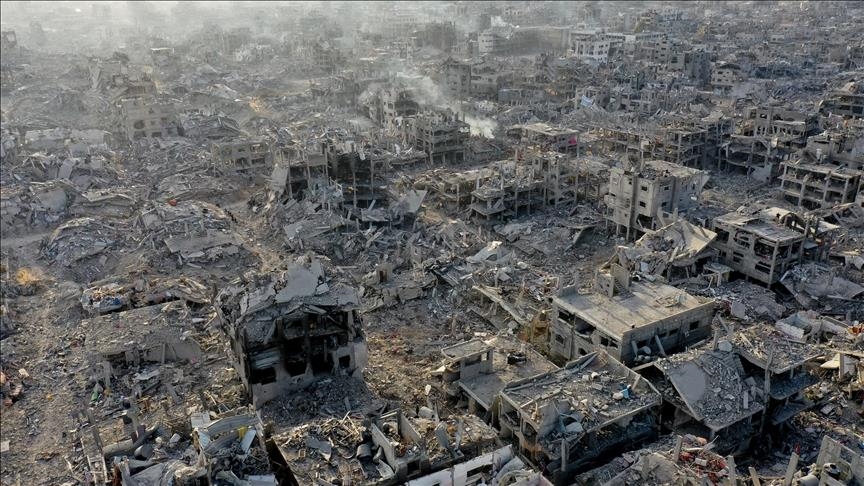 The United States is planning a temporary "relocation" of the Gaza Strip population to help rebuild the region.