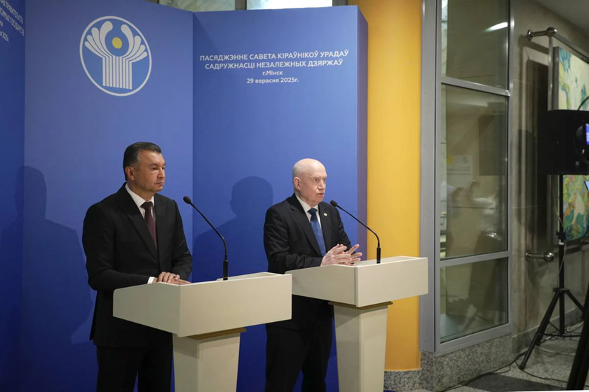 A briefing following the meeting of the CIS Council of Heads of Government was held in Minsk.